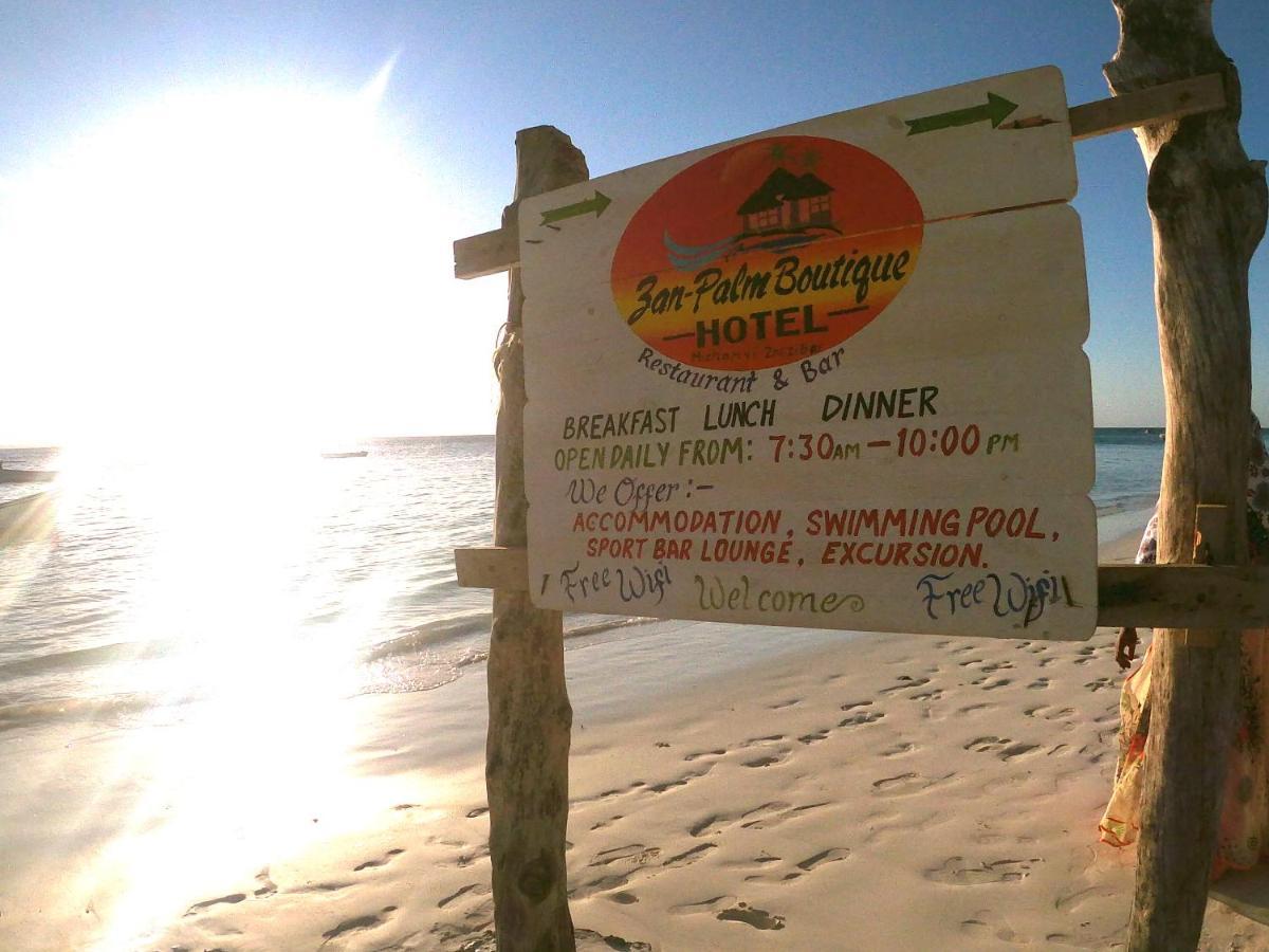 Zanpalm Boutique Hotel Michamvi Екстериор снимка
